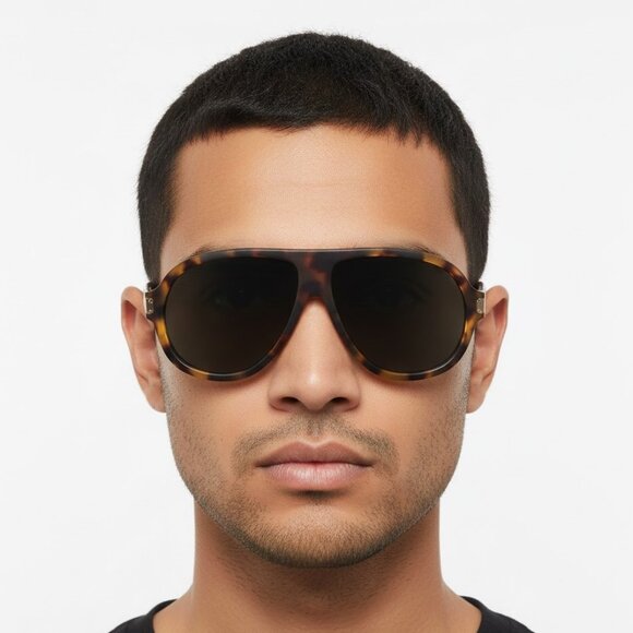 FX04964B MCM Green Pilot Men's Sunglasses MW0009 53N 59 MW0009 53N 59